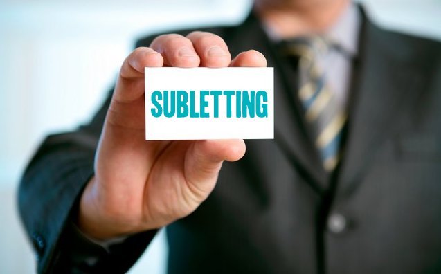 Subletting and reletting most commonly confused terms